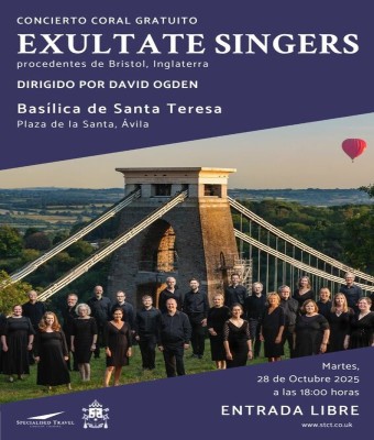 Concierto Coral Gratuito  EXULTATE SINGERS  Ávila