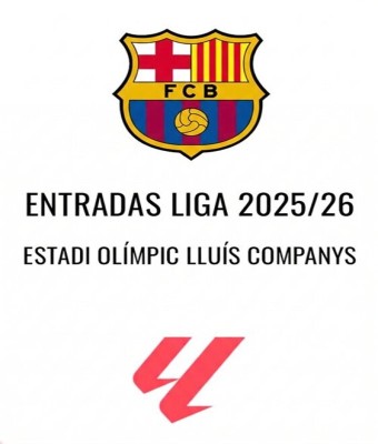 FC Barcelona - Entradas Liga 2025-26