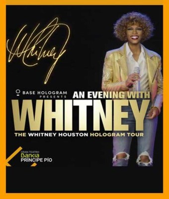 WHITNEY HOUSTON HOLOGRAM TOUR en Madrid