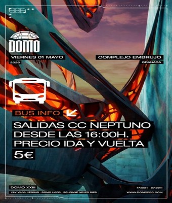 AUTOBÚS DOMO XXIII - 1 MAYO 2026 en Granada