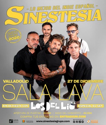 SINESTESIA en SALA LAVA (Valladolid)