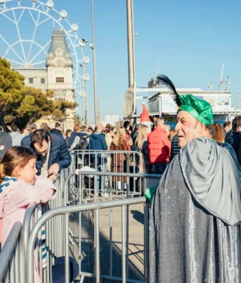 Los Reyes Magos llegan por Mar: ¡ven a verlos en barco! en Barcelona