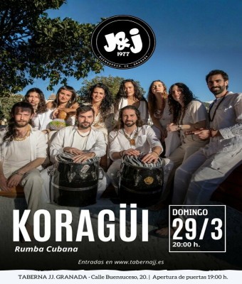 Koragüi, Rumba cubana en Granada