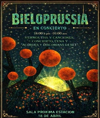 Concierto Bieloprussia en Madrid