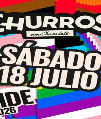 CHURROS CON CHOCOLATE / ANTICHURROS - Special Pride Night (sábado) en Barcelona