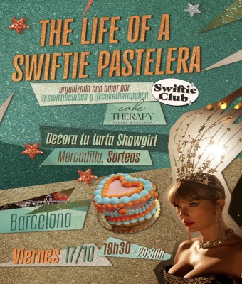 Decora tu pastel TLOAS - Swiftie Club & Cake Therapy en Barcelona