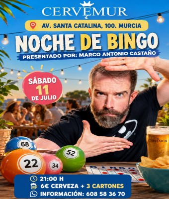 BINGO show en CERVEMUR en Murcia