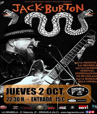 JACK BURTON en LA GRAMOLA en Alicante/Alacant