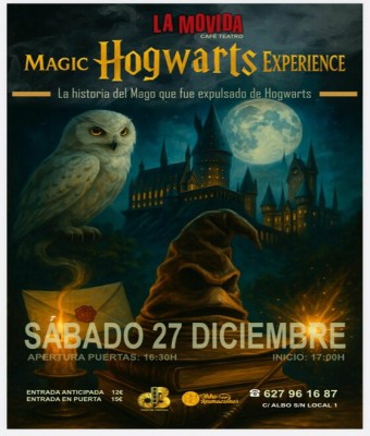 MAGIC HOGWARTS EXPERIENCE (El Mago que fue expulsado de Hogwarts) en Balears, Illes