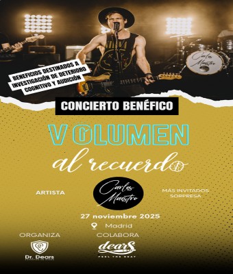 Concierto Benéfico Volumen al Recuerdo en Madrid