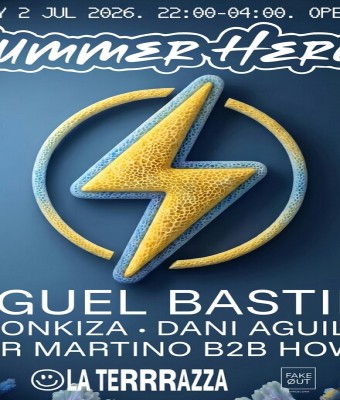 SUMMER HEROES Opening: Open Air with Miguel Bastida en Barcelona