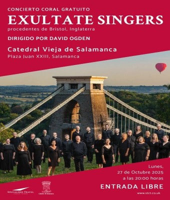 Concierto Coral Gratuito  EXULTATE SINGERS  Salamanca