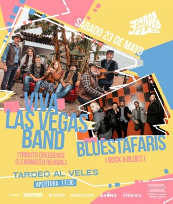 Tardeo al Veles: VIVA LAS VEGAS + BLUESTAFARIS en Valencia