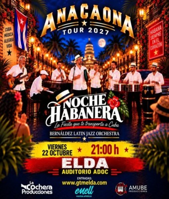 NOCHE HABANERA en ELDA en Alicante