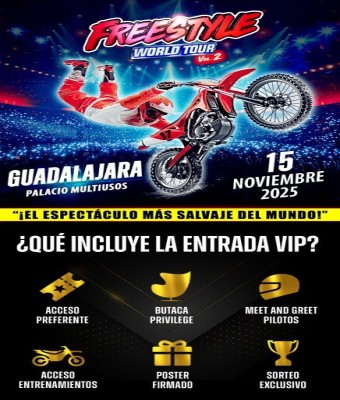 Freestyle World Tour - Guadalajara 2025