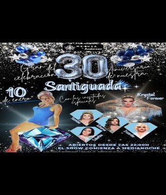 30 ANIVERSARIO  en Santa Cruz de Tenerife