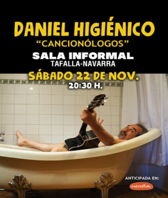 Daniel Higiénico en Tafalla (Sala Informal) en Navarra