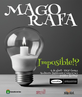 "Imposible!?" Espectáculo de maxia familiar en Cee co Mago Rafa en Coruña, A