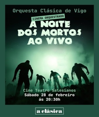 Cinema orquestrado: A noite dos mortos ao vivo en Pontevedra