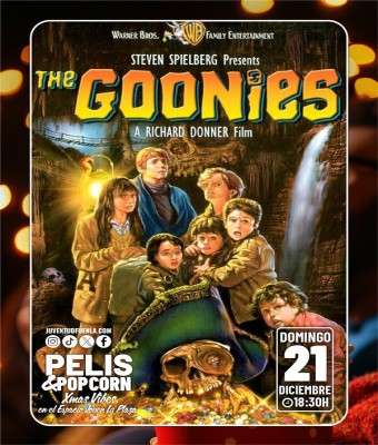 PELIS & POPCORN (XMAS VIBES) "Los Goonies"  Espacio Joven la Plaza en Madrid