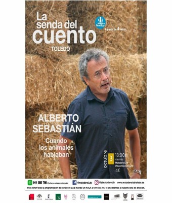Cuentos para público familiar con ALBERTO SEBASTIÁN-"CUANDO LOS ANIMALES HABLABAN" en Toledo