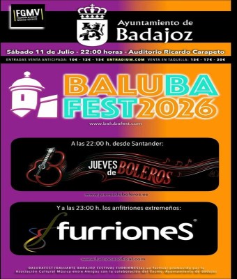 BALUBA FEST 2026 en Badajoz