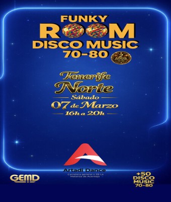 Funky Room Disco Music 70/80, Tenerife Norte en Santa Cruz de Tenerife