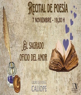 RECITAL DE POESÍA - El sagrado oficio del amor en València