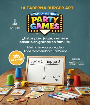 Party Games - Family Edition - Reserva de mesas en Palmas, Las
