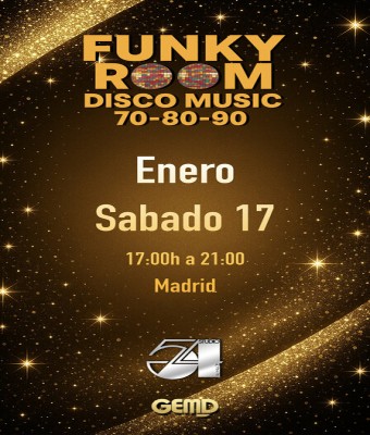 Funky room Disco Music Studio54 Madrid 