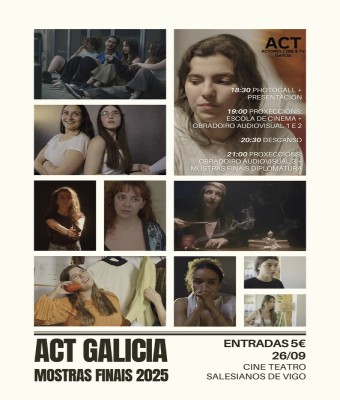 Mostra de fin de curso ACT GALICIA 2025 en Pontevedra