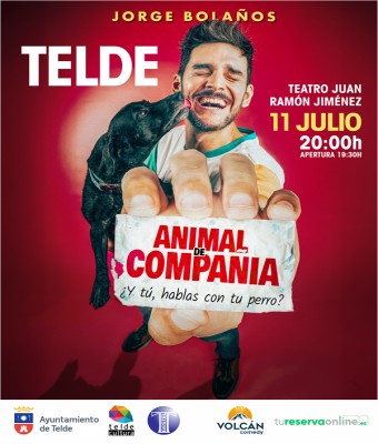 ANIMAL DE COMPAÑÍA - JORGE BOLAÑOS en Gran Canaria