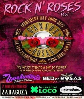 Rock n Roses Fest en Zaragoza 2025