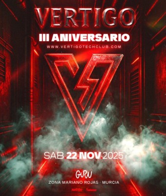 VERTIGO 3º ANIVERSARIO en Murcia
