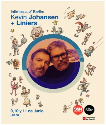 Kevin Johansen + Liniers - Íntimos en el Berlín en Madrid