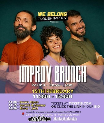 IMPROV BRUNCH. with WEBELONG, in SalaSalada, Palma en Balears, Illes