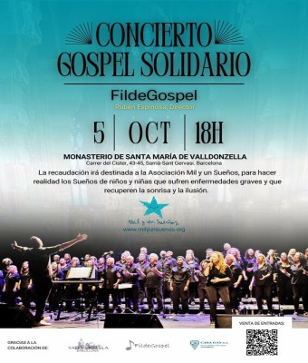 Concierto Gospel Solidario en Barcelona