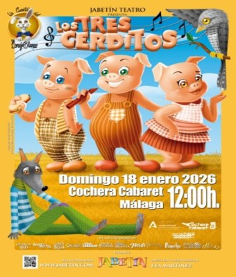 JABETÍN TEATRO "LOS TRES CERDITOS" en Málaga