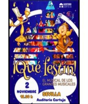 Que Festín, El Musical De Los Grandes Musicales en Sevilla