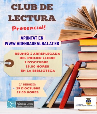 CLUB DE LECTURA DE LA BIBLIOTECA 2026-2027 en Valencia