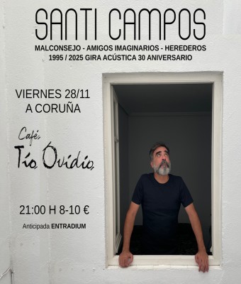 Santi Campos en A Coruña  en Coruña, A