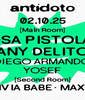 Antidoto Club: Rosa Pistola en Madrid