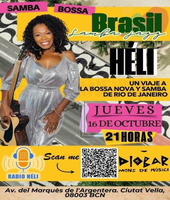 Héli - Un viaje a la Bossa Nova y el Samba de Río de Janeiro en Barcelona