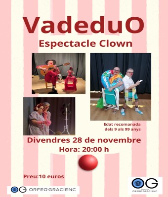 Vadeduo - Espectacle Clown en Barcelona