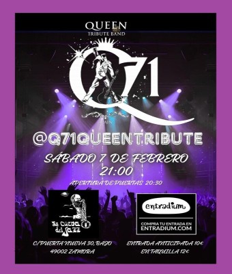 Tributo a Queen - Q71 -Zamora 2026