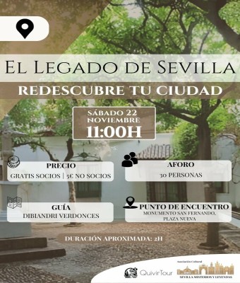  Ruta Guiada: El Legado de Sevilla, Redescubre tu Ciudad
