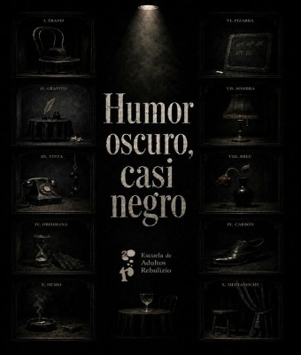 Humor oscuro casi negro - V Muestra de teatro María Auxiliadora 2026 en Huesca