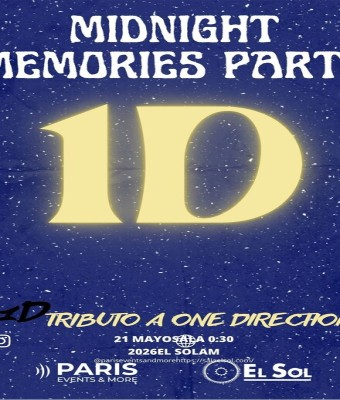 Midnight Memories Party – Tributo a One Direction en Madrid