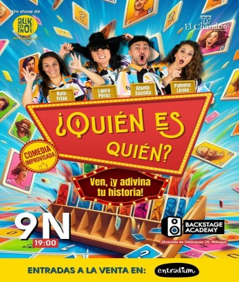 ¿Quién es quién? - Impro Show en Málaga Noviembre 2025
