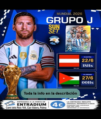  ¡Viví el Mundial con nosotros en Sunset!  en Balears, Illes